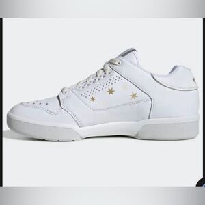 Original Adidas Slamcourt Women’s 8 White/Crystal Sneakers NW